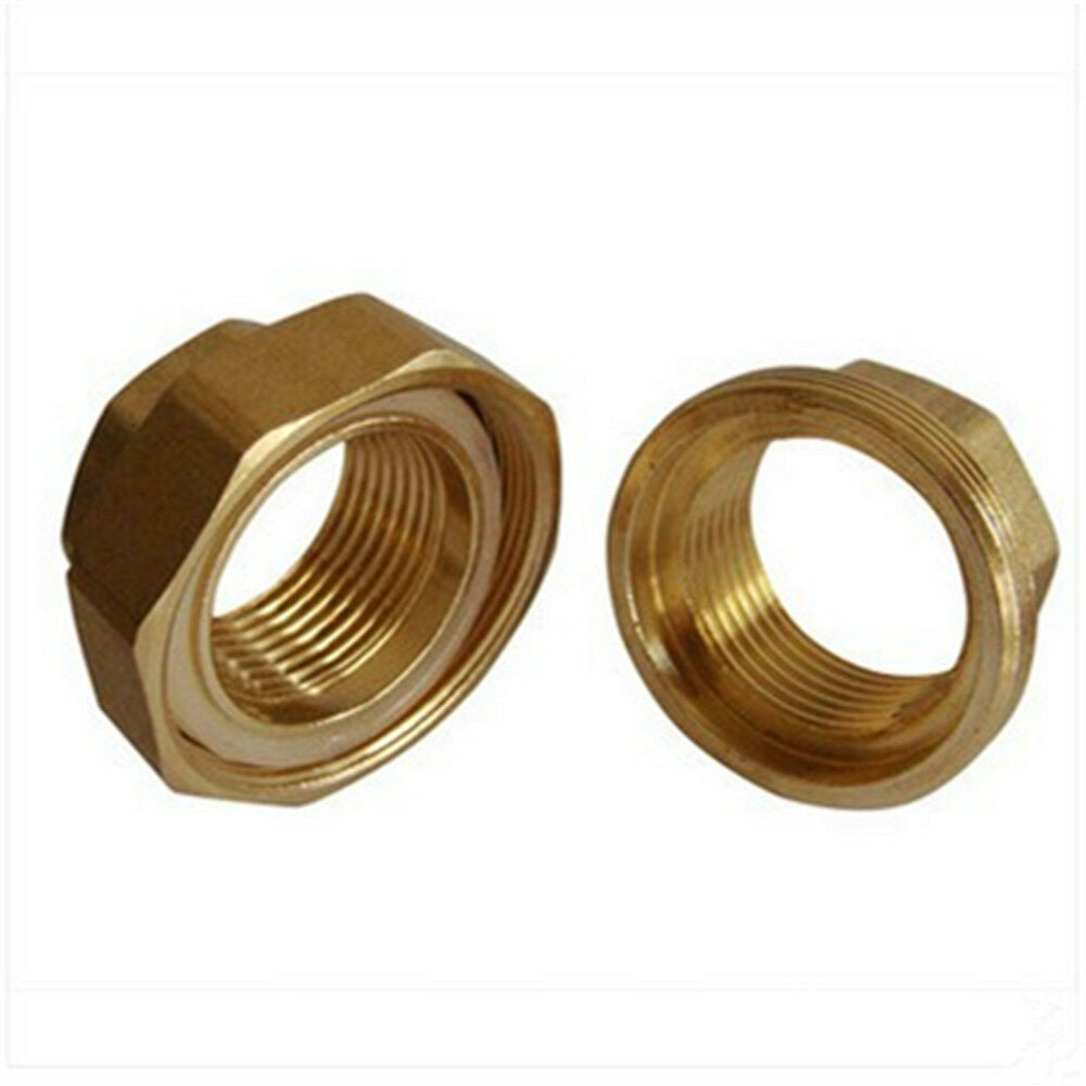 1 Pc 1/8" Brass Connection straight Male Pipe Adapter Coupler Connector