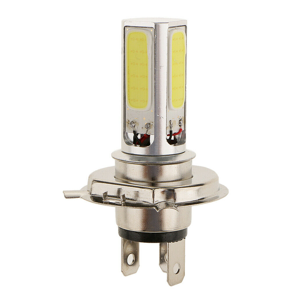 Replacement 12V 20W H4 COB Headlight Driving DRL LED Light Parking Lamp