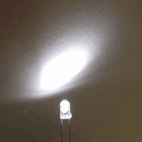 3mm white LED light 100pcs Light Emitting Diode