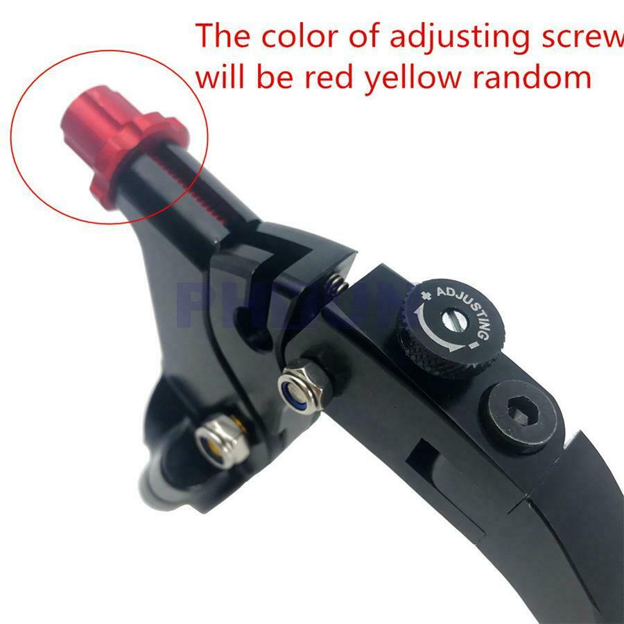 1pc Black Motorcycle Cable Clutch Lever Perch Brake Lever CNC For 22mm Handlebar