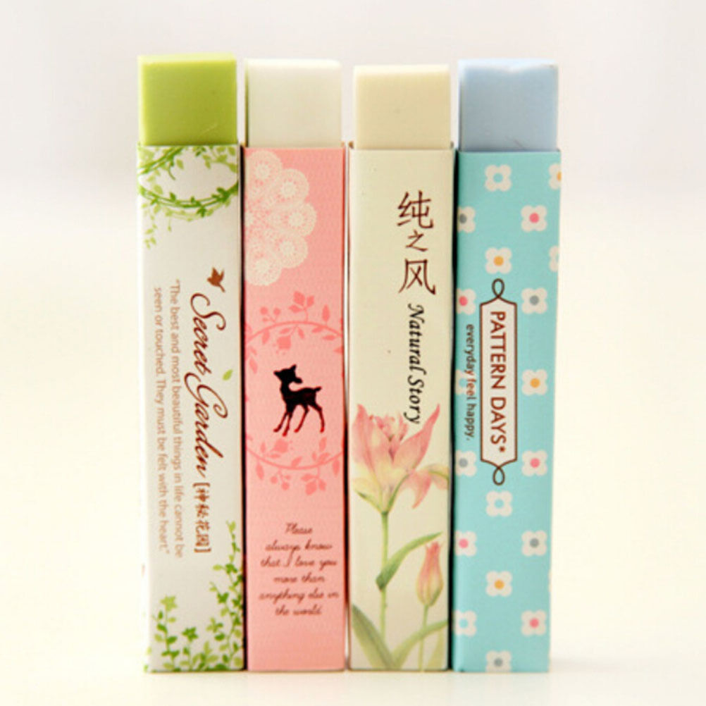 Elegant Long Cleansing Drawing Painting Rubber Eraser Stationary Gift 1p.l8