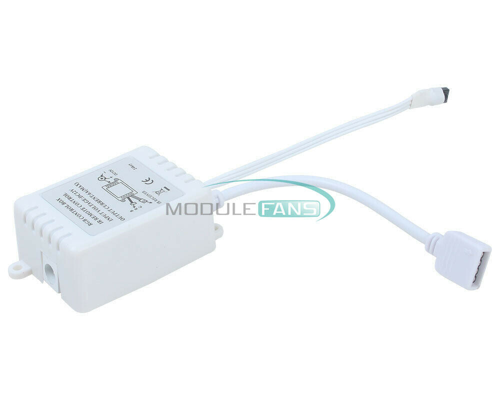 24 Button Wireless RGB LED Light Controller Ir Remote 12v Dimmer for LED Strip M