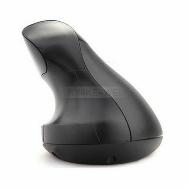 Ergonomic Design USB Vertical Optical Mouse 1000DPI for Computer PC Black