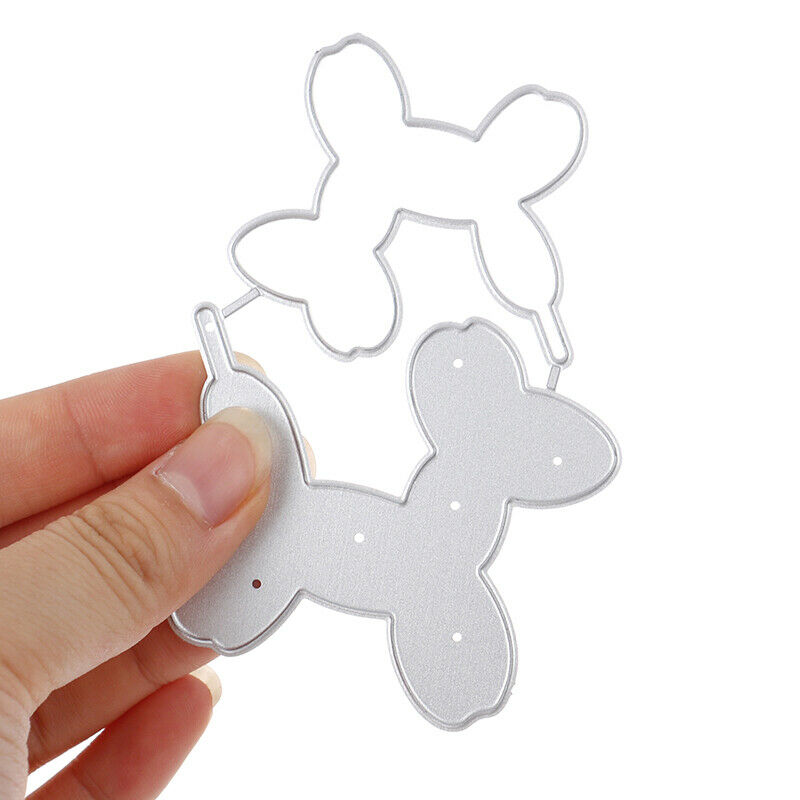 Balloon Dog Shaker Metal Cutting Dies Scrapbook Paper Craft Decoration DiesY BD