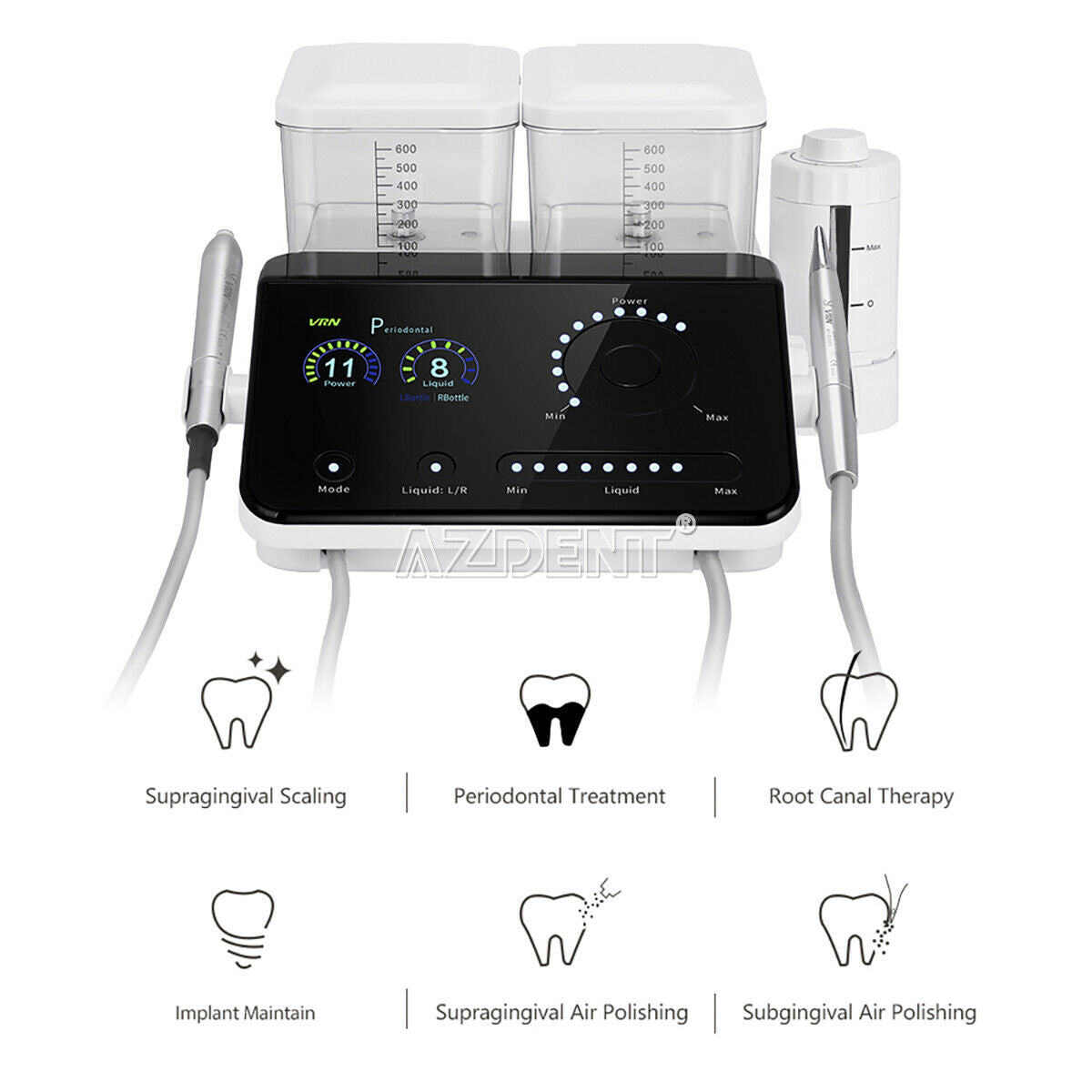 Dental Ultrasonic Scaler With Air Polisher No-pain ultrasonic piezo treatment