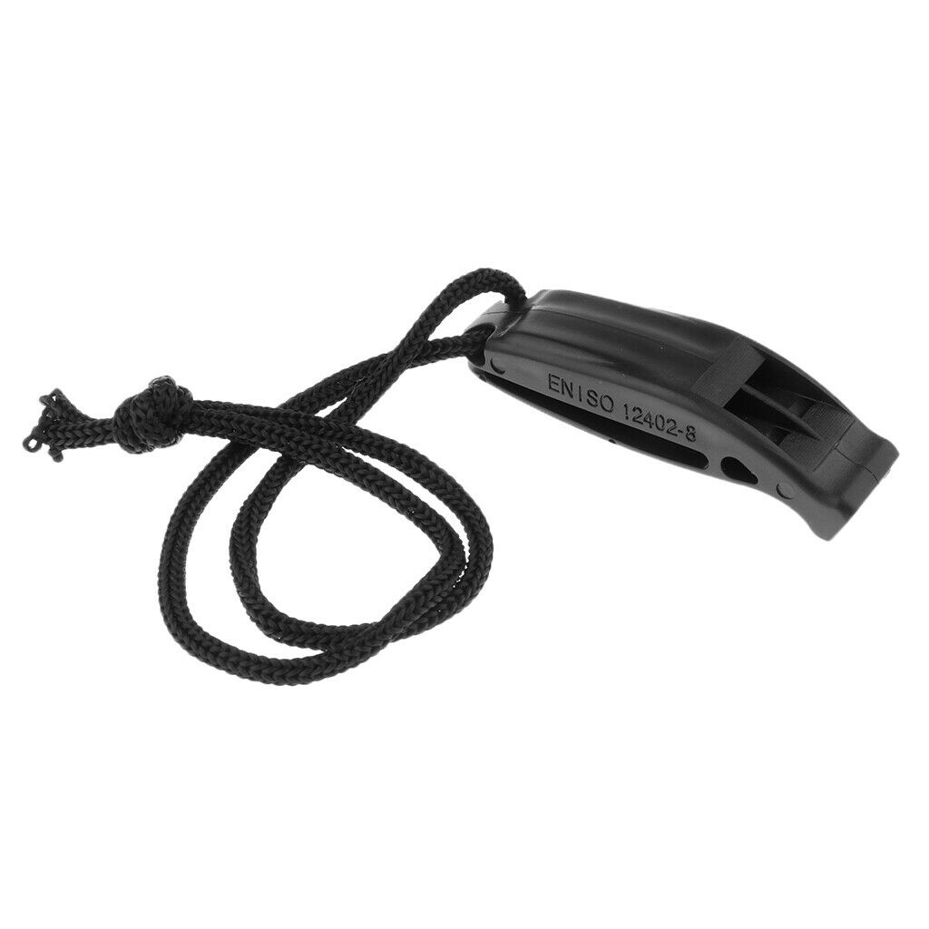 Safety Whistle with Lanyard for Boating Hiking Emergency   Signaling