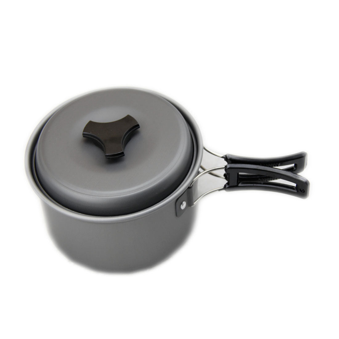 Outdoor Camping Hiking Cookware Portable Aluminium Alloy Picnic Cooking Pot Set