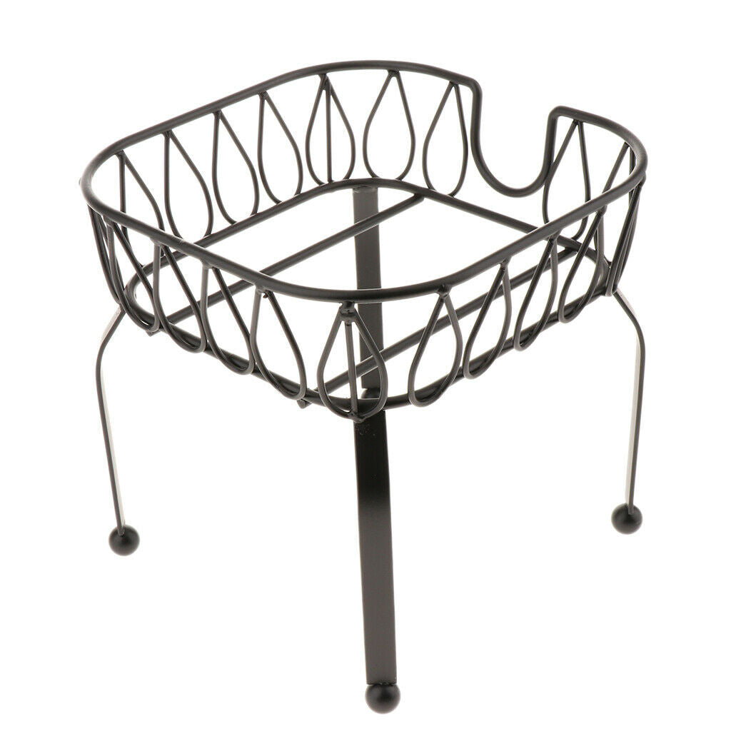 4L 5L 8L Drink Stand Basket Holder Stand Glass Jar Stand Wate Wine Black M