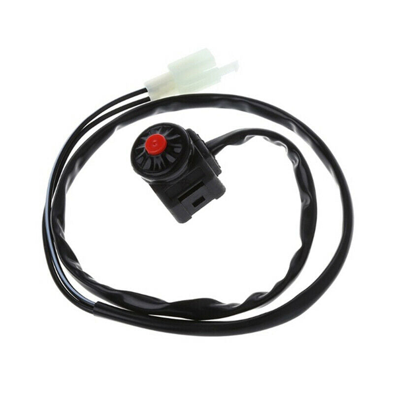 Motorcycle Kill Switch Red Push Button Horn Starter Dirt Bike ATV UTV Dua.l8