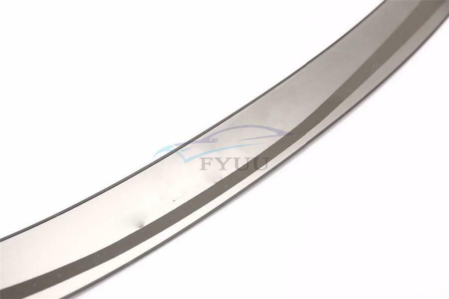 1Piece Stainless Steel With ABS Car Door Sill Welcome Pedal Protector Trim Cover