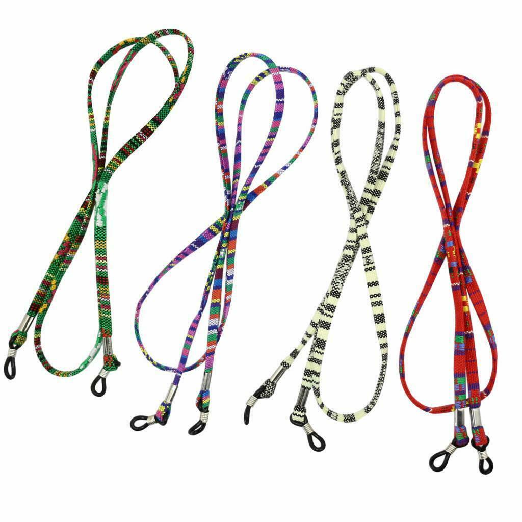 12x Colorful Spectacles Glasses Sunglasses Eyeglasses Strap Rope String