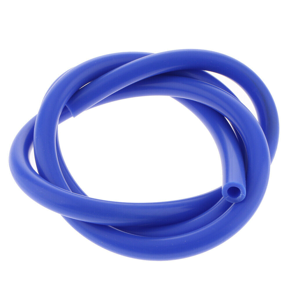 2 Pieces 8mm (5/16inch) Silicone Vacuum Hose 5 ft Blue Air Tube Pipe/Line/Tube