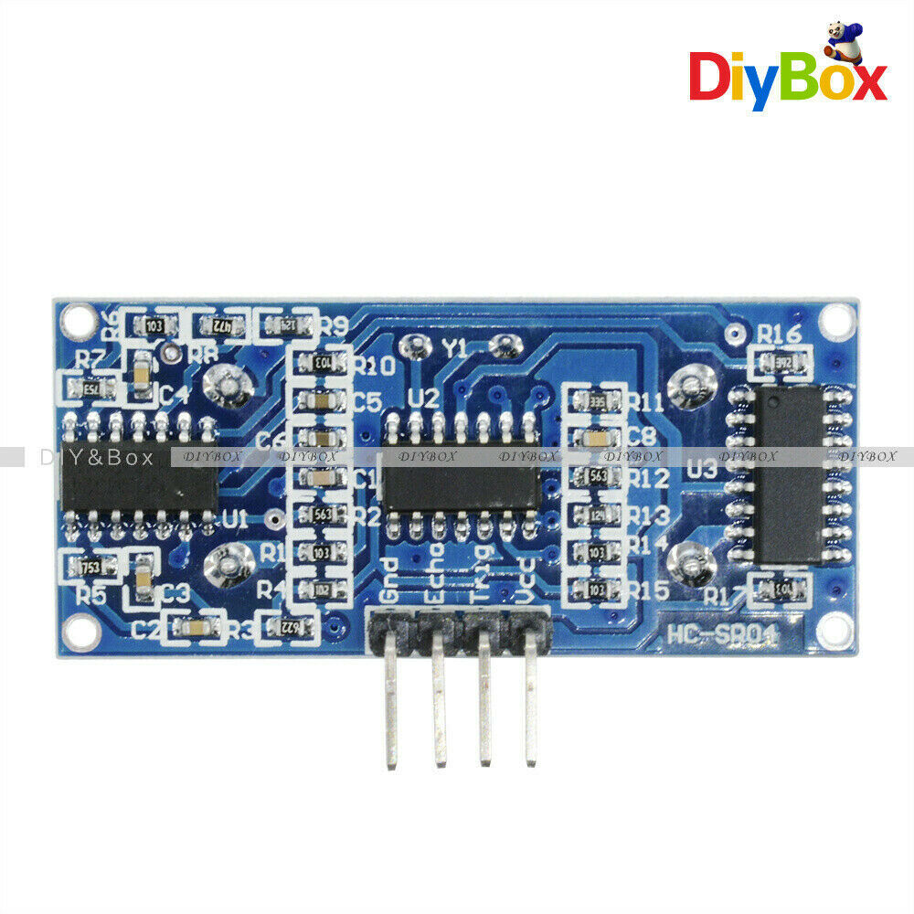 2pcs HC-SR04 Ultrasonic Module Distance Measuring Transducer Sensor for Arduino