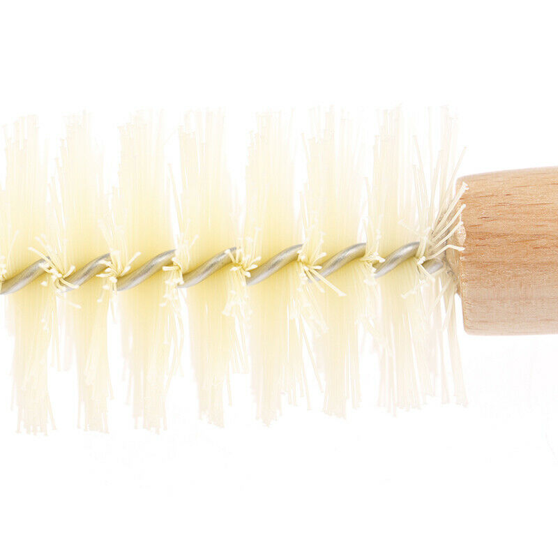 Bottle Cleaning Tool Wood Handle Scrubbing Brush Coconut Fibre Bottle Cle.l8