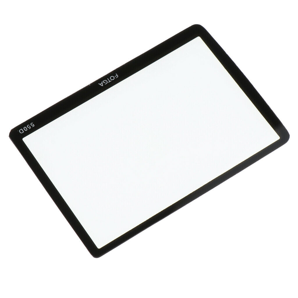 Anti-scratch DSLR LCD Screen Tempered Glass Protector For Canon 550D