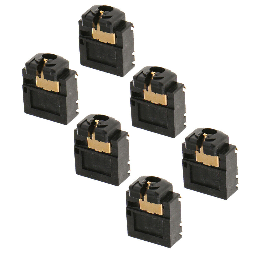 6 Lot 3.5mm Jack Replacement Headphone Plug Headset Port Earphone Socket for