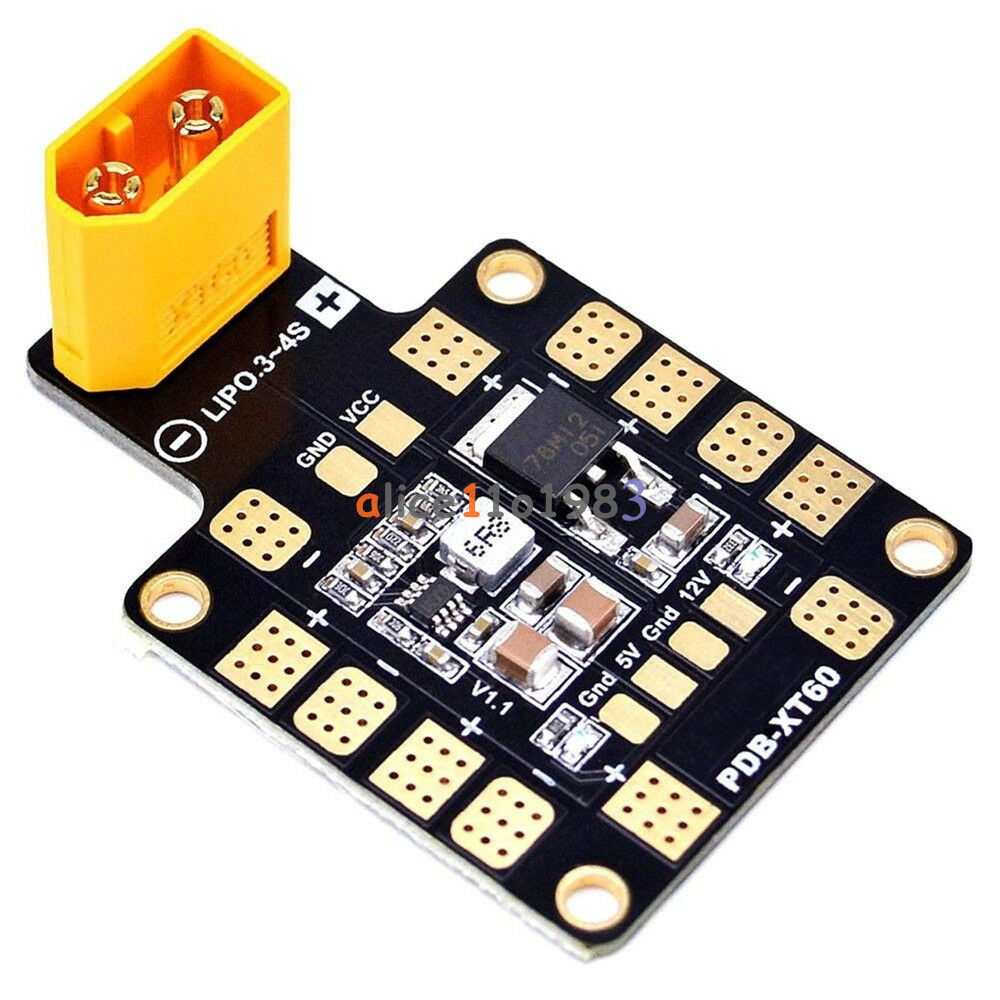 PDB-XT60 Power Hub Distribution Board BEC 5V 12V for Racing 250 210 Drone