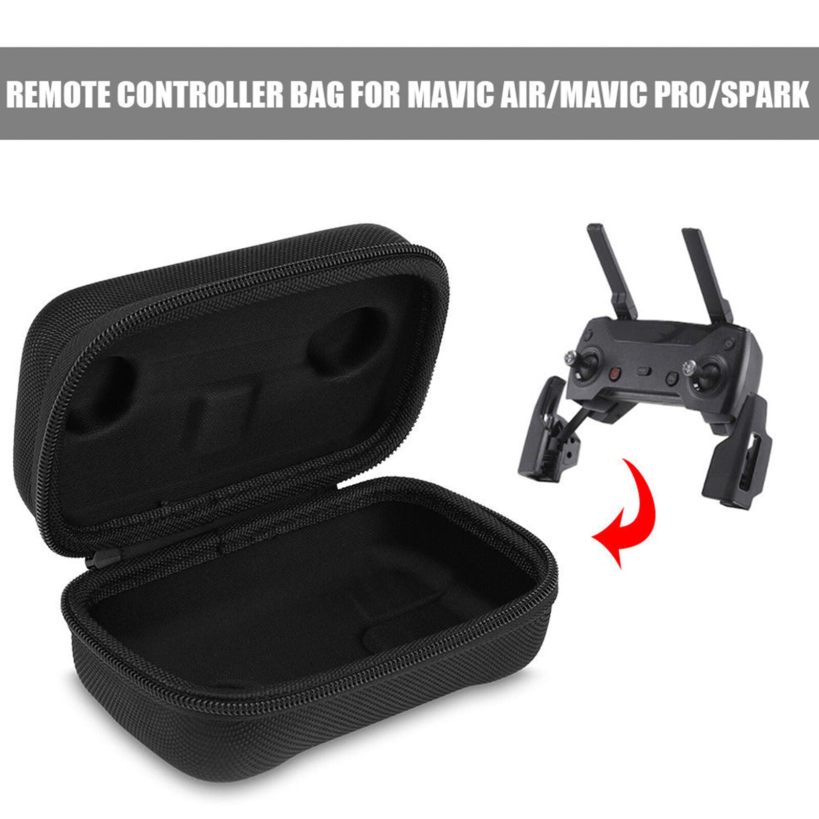 Portable Storage Bag Remote Controller Protective Case for DJI MAVIC AIR/Spark C