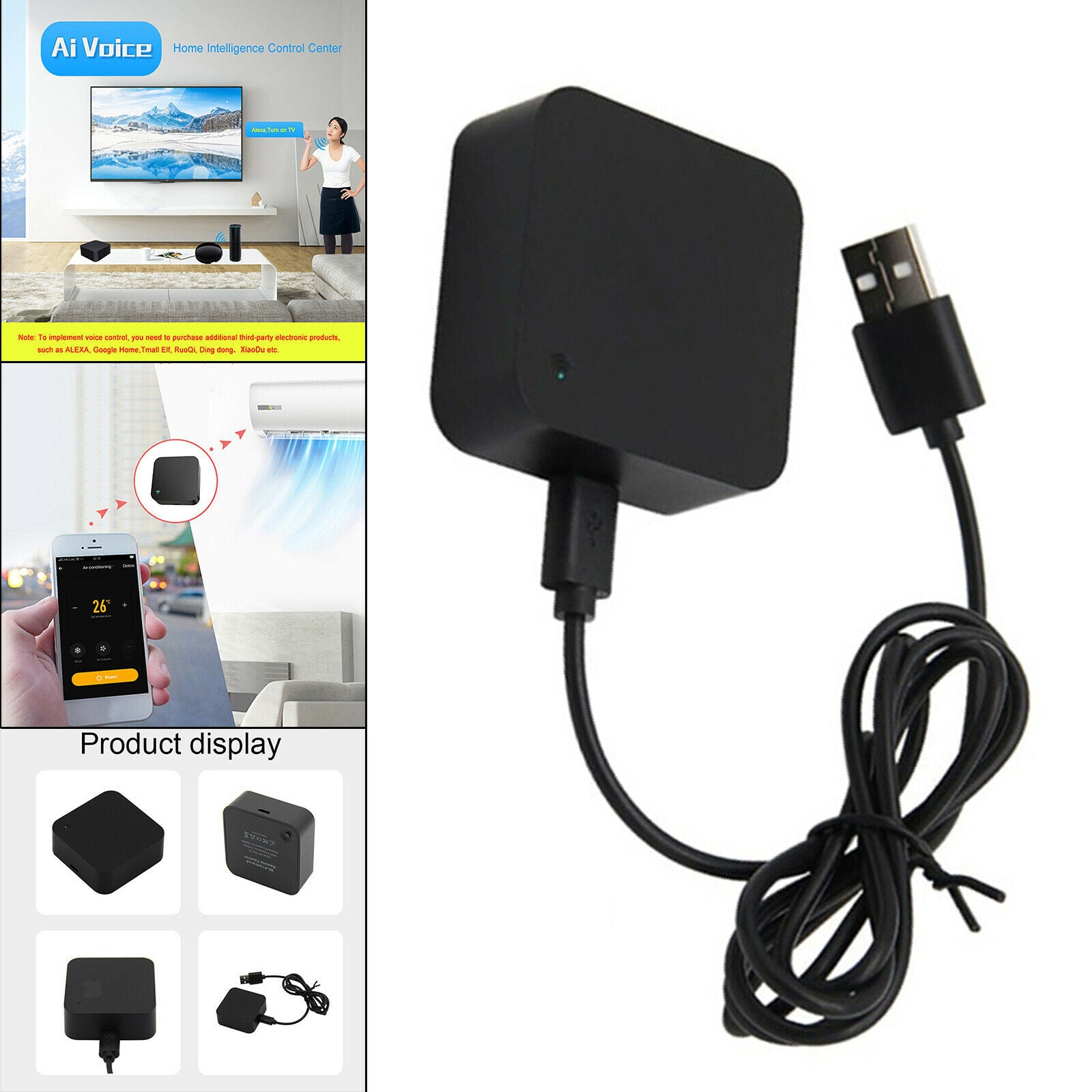 Smart IR Remote Control for AC Universal APP Control Voice Control