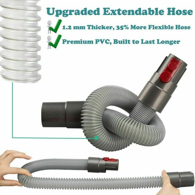 Flexible Pipe Extension Hose Attachment Tube For V7 V8 V10 V11 VacuumBDAU