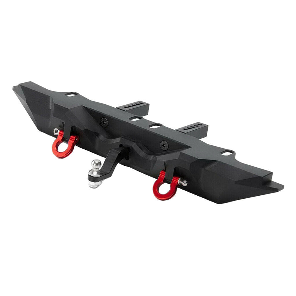 Rear Bumper w/ Tow Hook for Axial SCX10 90046 TRX4 1/10 RC Car Upgrade Parts