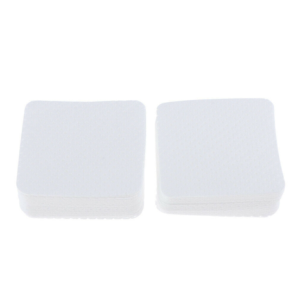 Eyelash Glue Extension Gels Remover Pads False Lashes Adhesive Wiping 100Pcs