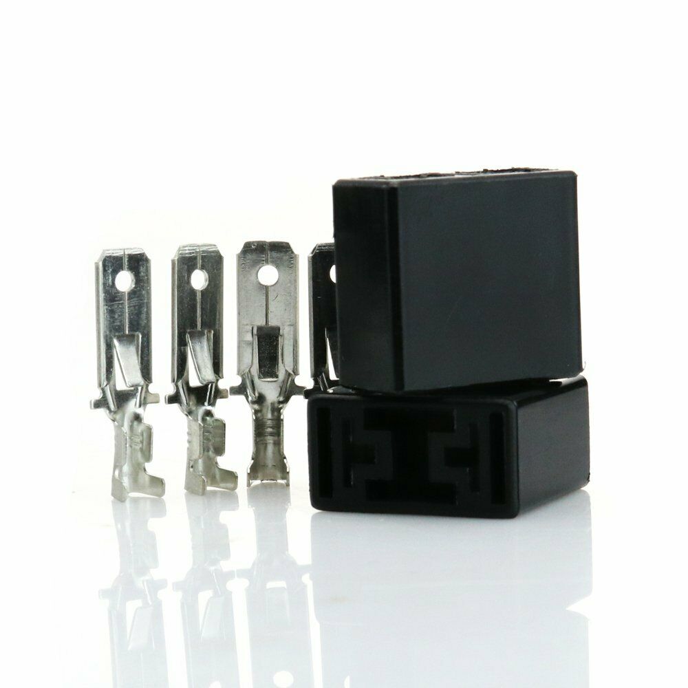 H7 Male HID Bulb Terminal Socket Waterproof Connector Adapter Plug w/pin 2pieces