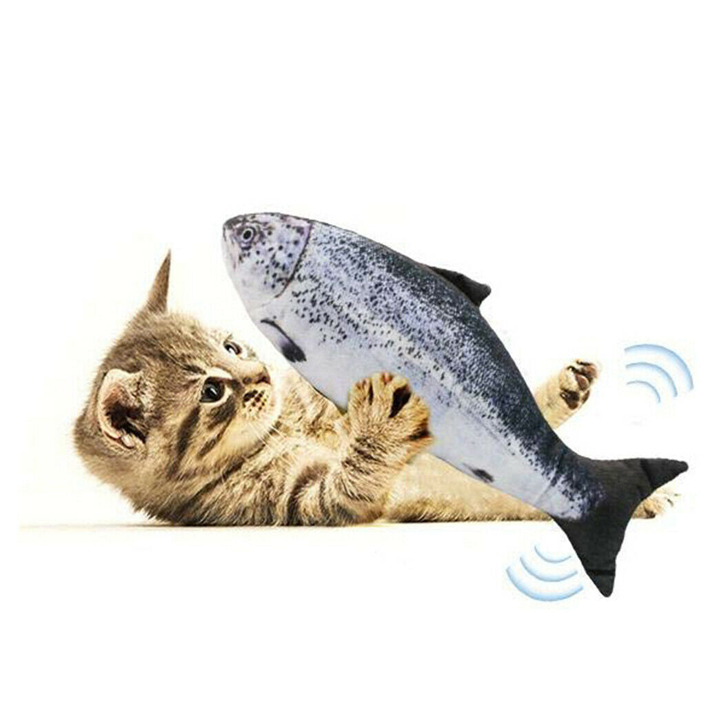 5Pieces Cat Electric Fish Interactive Toys Cat Kicker Exercise Pet Cat