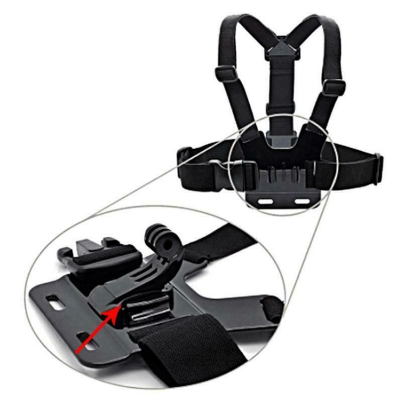 Action Camera 5-In-1 Accessory Kit Compatible with Hero 9 8 7 6 5 4 3 - Black
