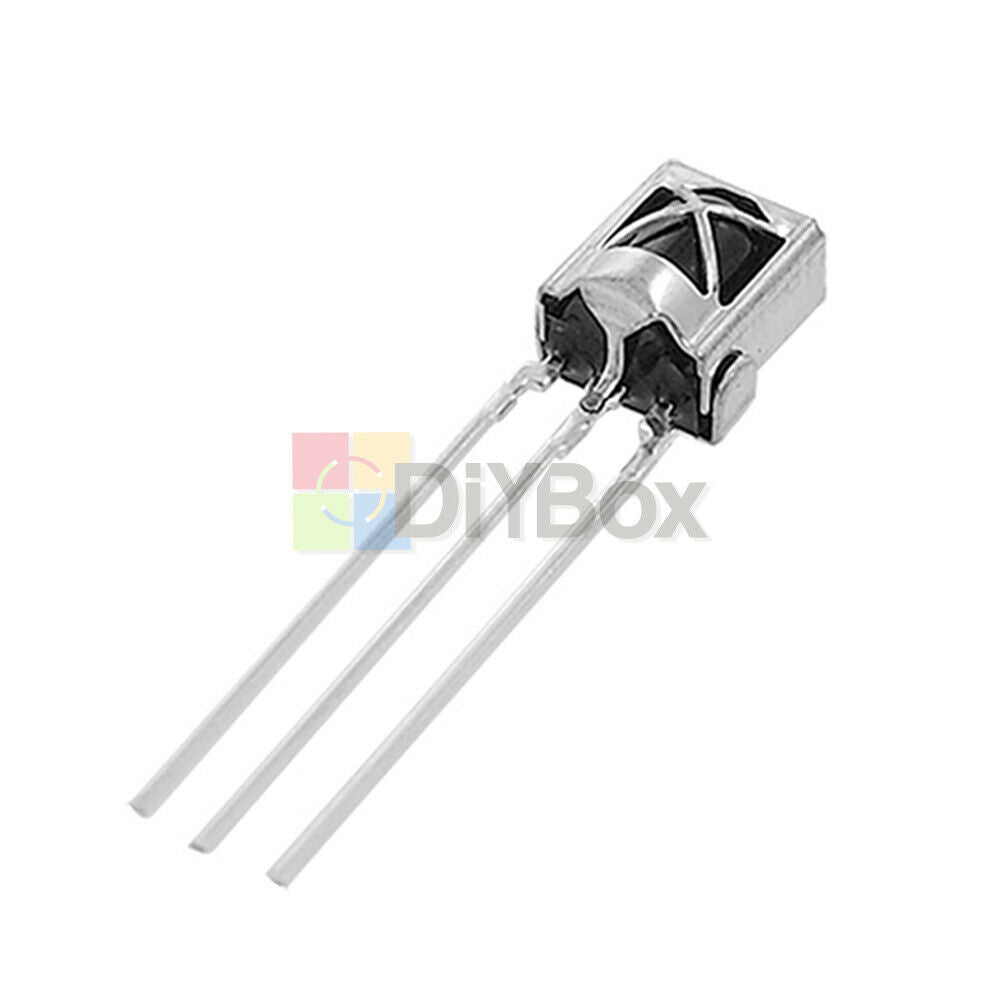 [100PCS] TL1838 VS1838B HX1838 Universal Infrared Receiver with Metal case A857