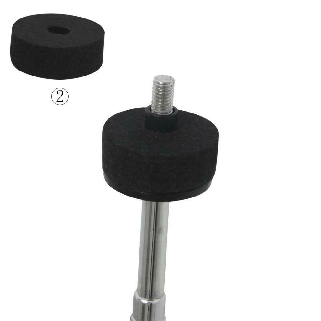 18 Pieces Accessories Cymbal Stand Sleeves Cymbal Felts With Cymbal Washer