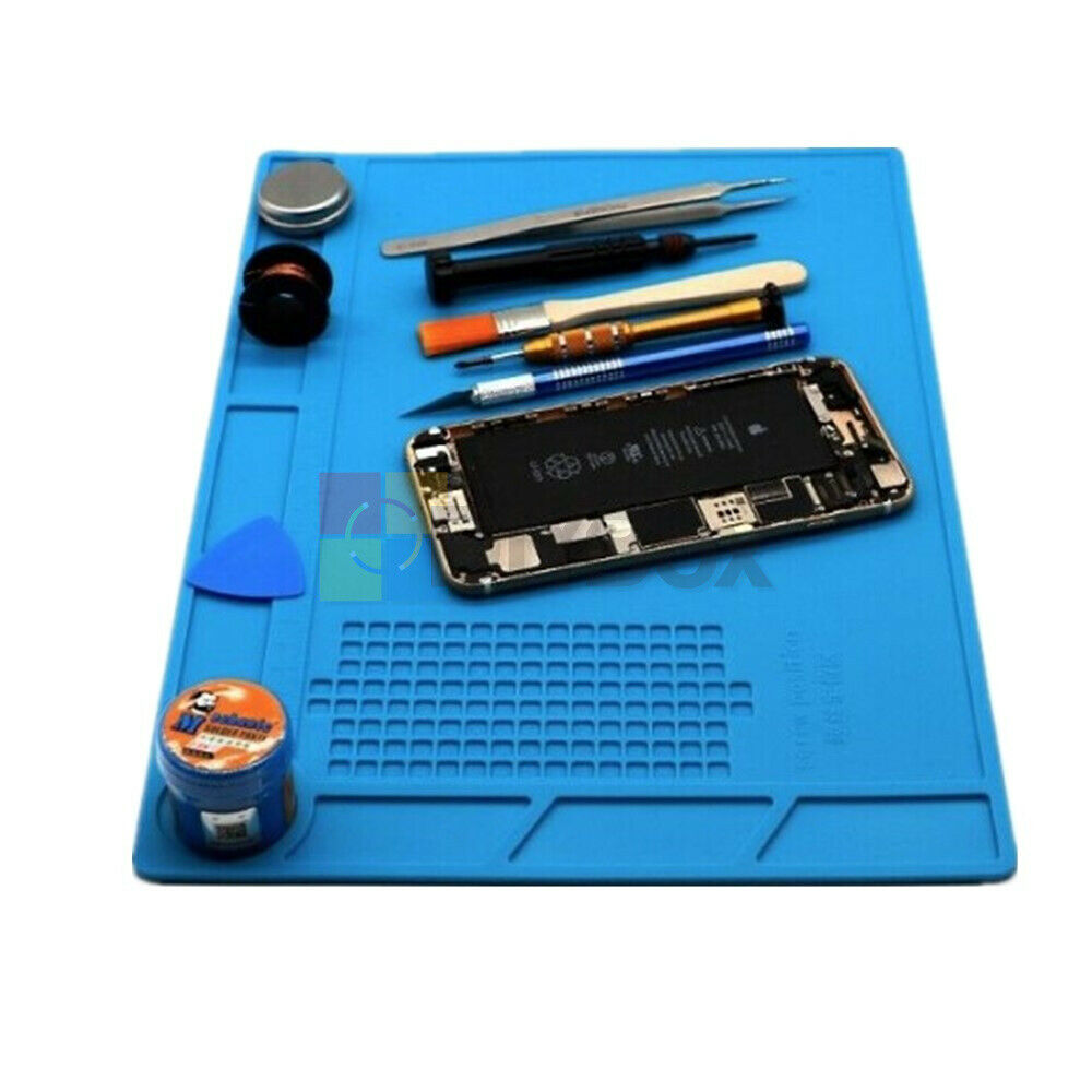 25CM*35CM Silicone High Temperature PCB Repair Heat Insulation Pad ESD Mat