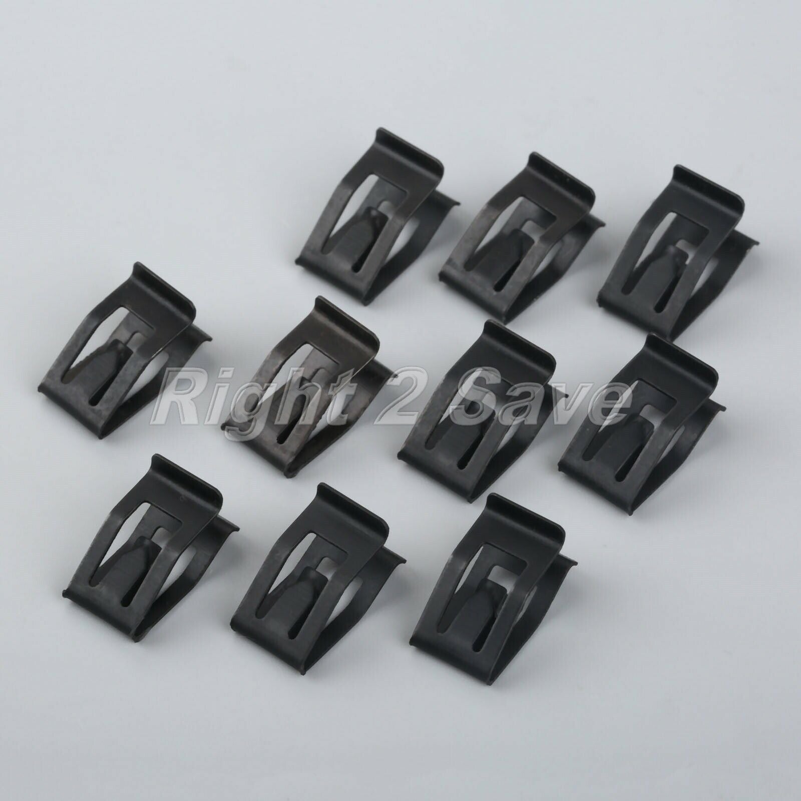 Car 10Pcs Front Fastener Clips Console Dashboard Trim Retainer