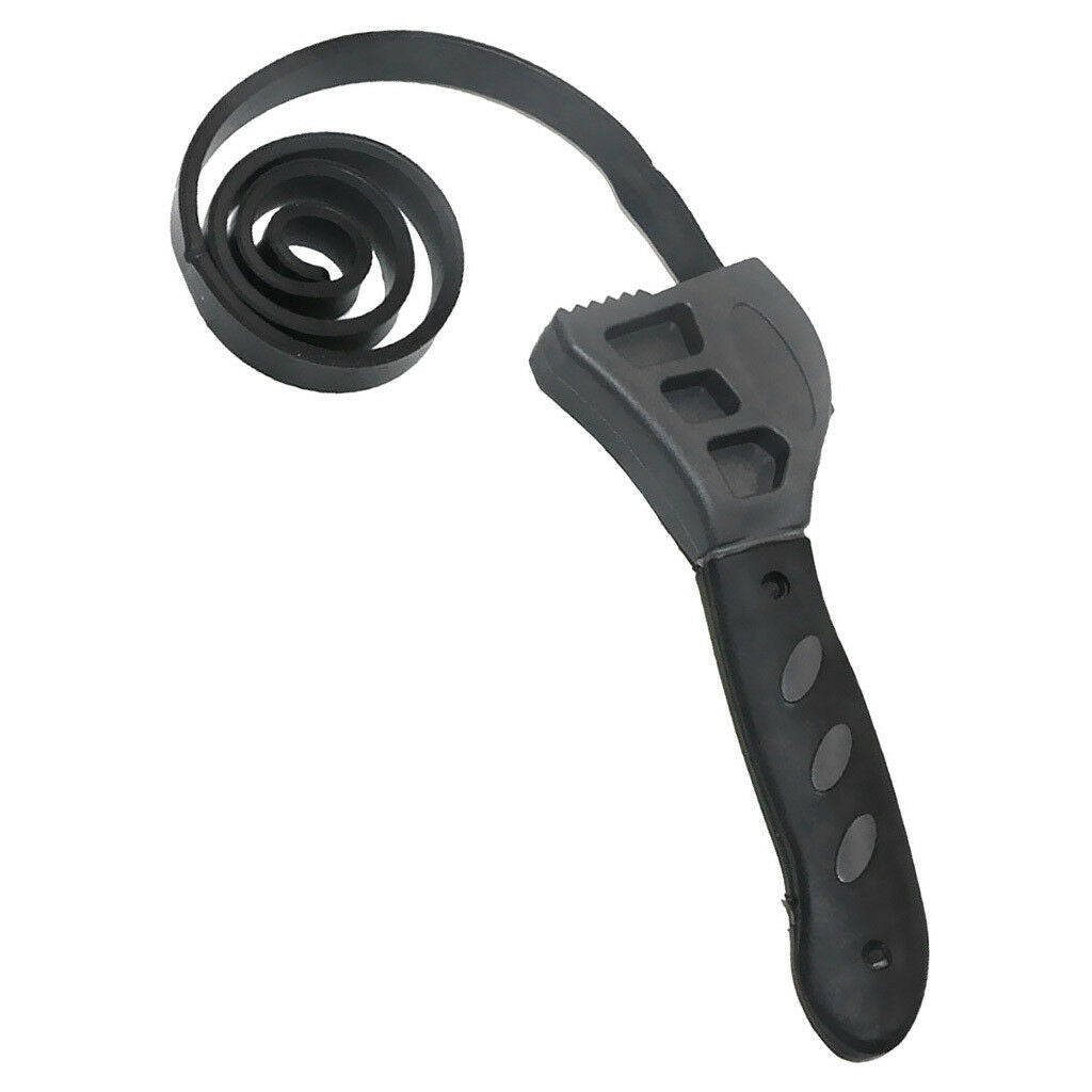 Auto Oil Filter Rubber Belt Strap Wrench Spanner Hand Tool for Car Truck SUV