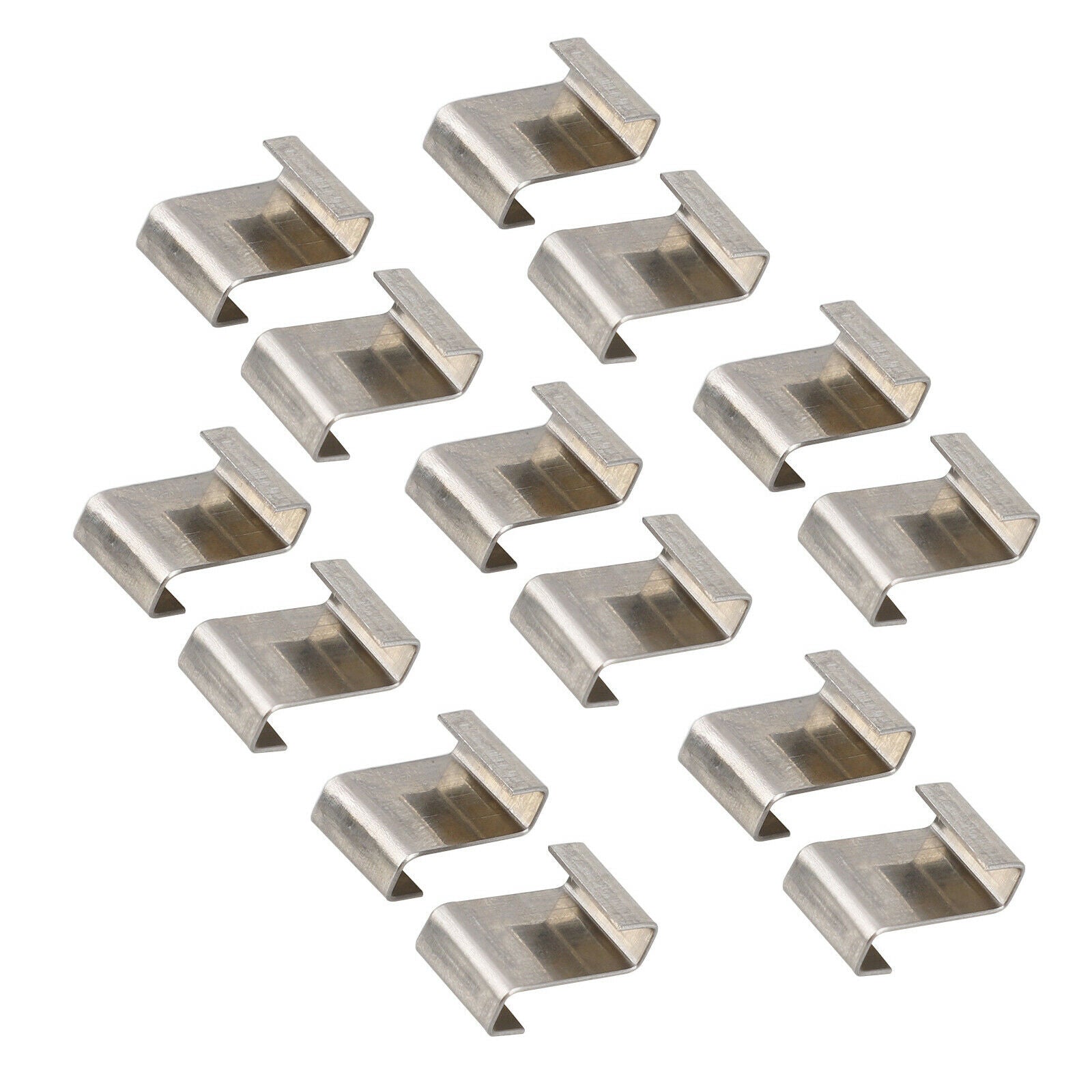 25pcs Stainless Steel Greenhouse Glass Panel Z Clips Glass Glazing Clips