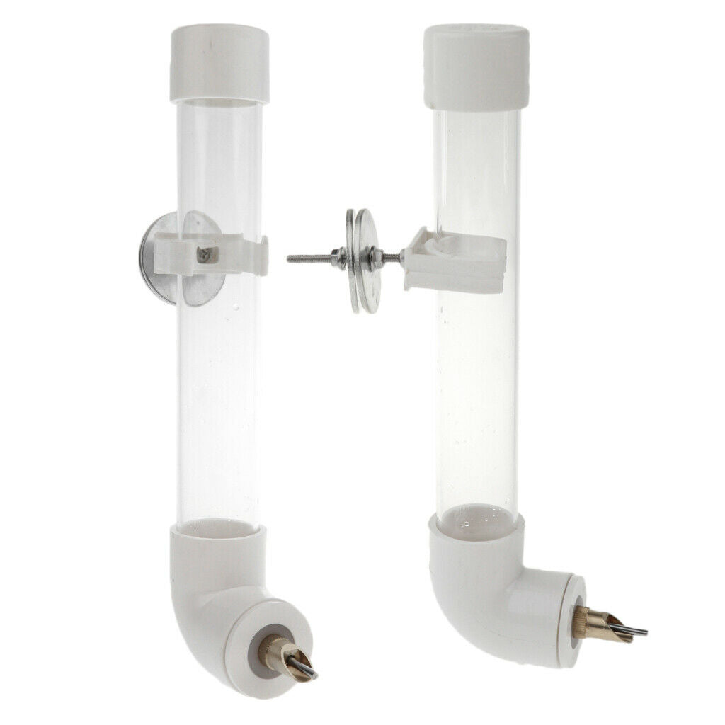 2pcs Automatic Drinking Device Water Dispenser for Pet Bird Pigeon Parrots Finch