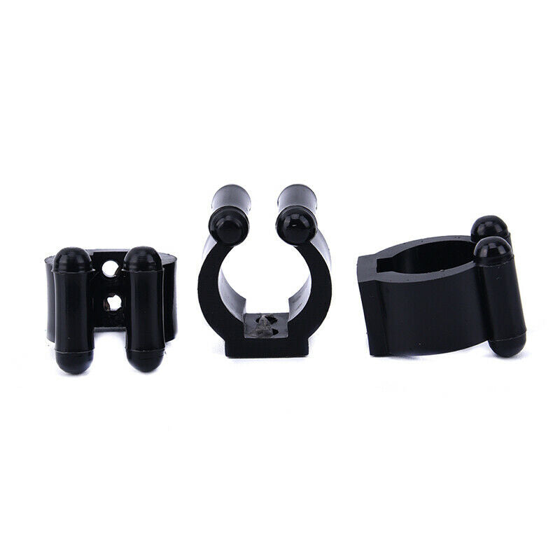 5Pcs Plastic Club Clip Fishing Rod Pole Storage Rack Tip Clamps Hold.l8