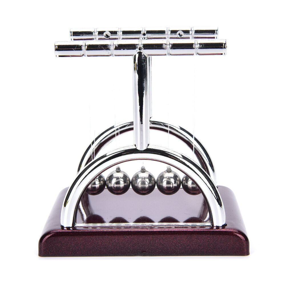 Newton's Cradle Steel Balance Ball Physics Science Pendulum Desk Fun Gift ouJ BU