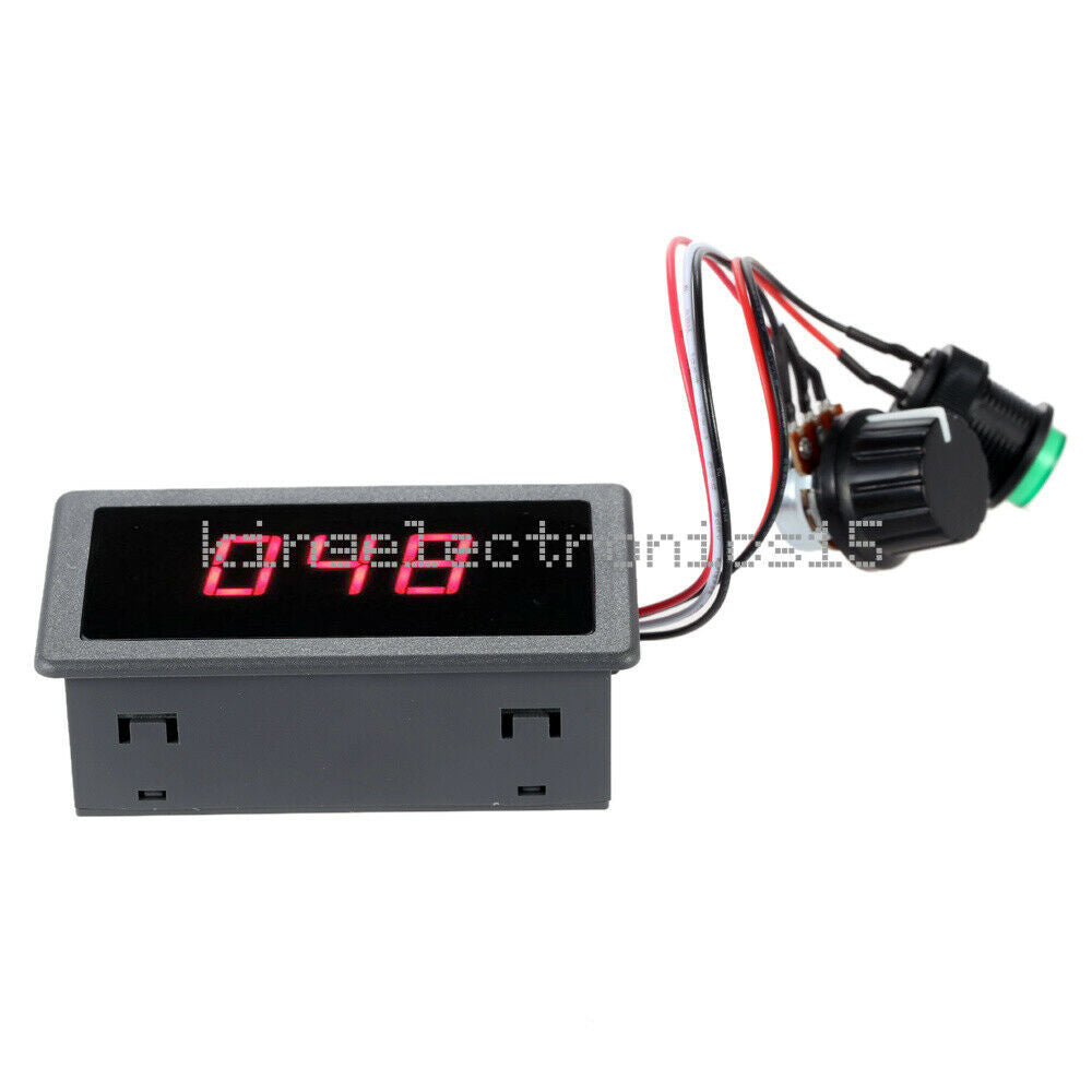 Motor DC 6-30V 12V 24V Max 8A Speed PWM Controller With Display & Switch Digital
