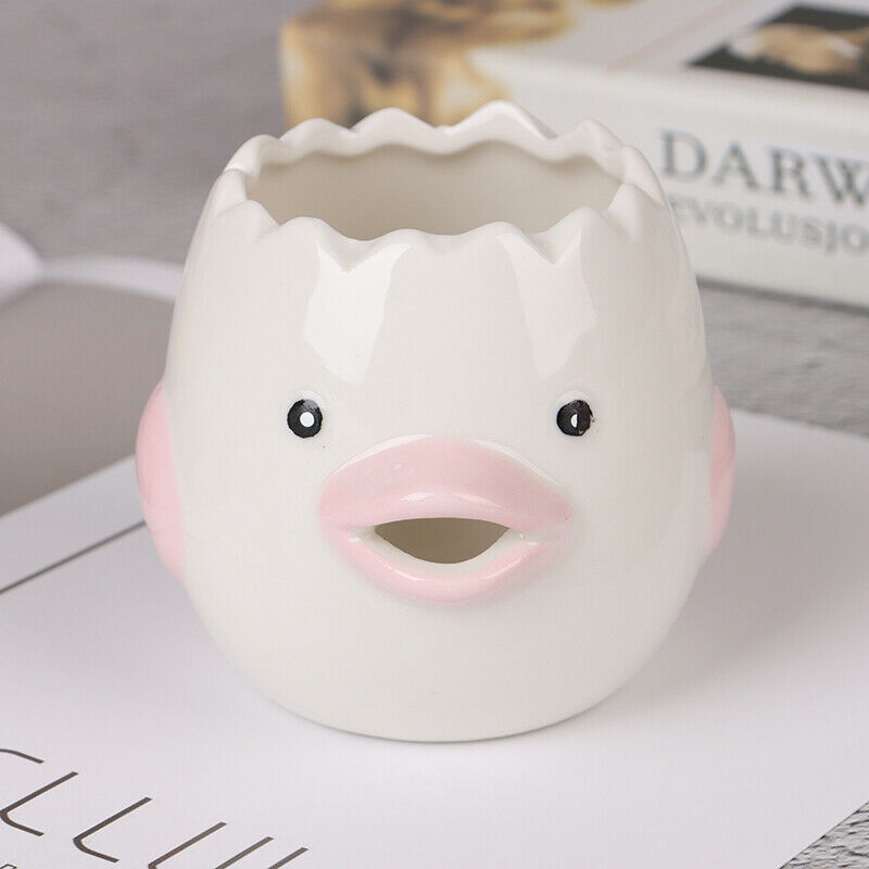 Creative Ceramic Egg Dividers Egg Yolk White Separator Kitchen Tool Home UseBDA