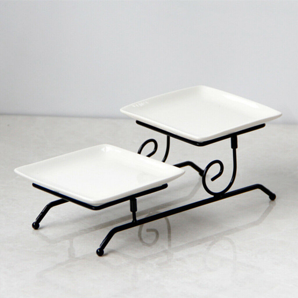 Table Cupcake Stand Pie Fruit Dining Display Plate Shelf Weedings Party