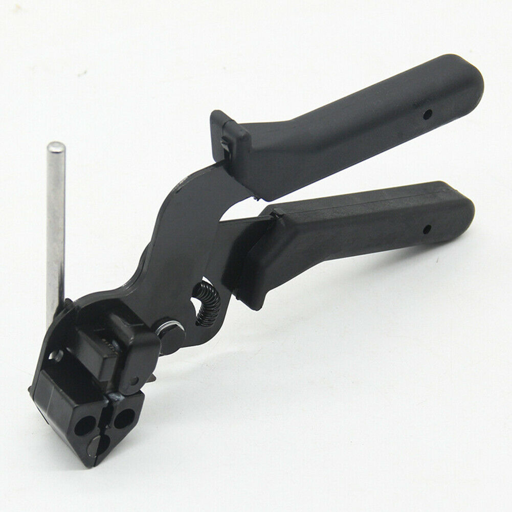 Stainless Steel Cable Tie Fasten Gun Pliers Crimper Tensioner Tool Metal Cutt @
