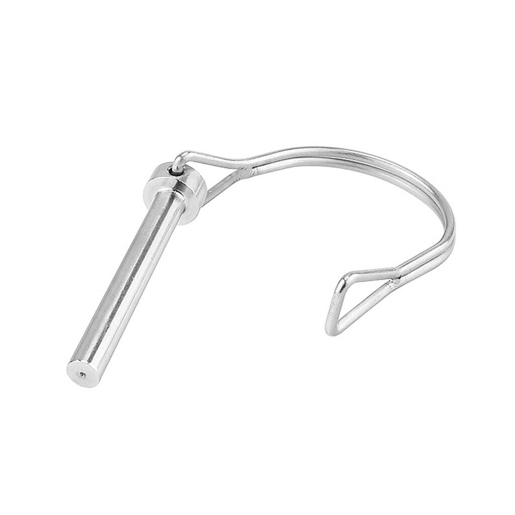 8x70mm 316 Stainless Steel Round Arch Locking Lock Pin For Marine Trailers