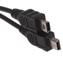 Mini USB 2.0 Female To Dual 2 Male Splitter Cable Y Extens!jp-SL ijJCAUJ Tt
