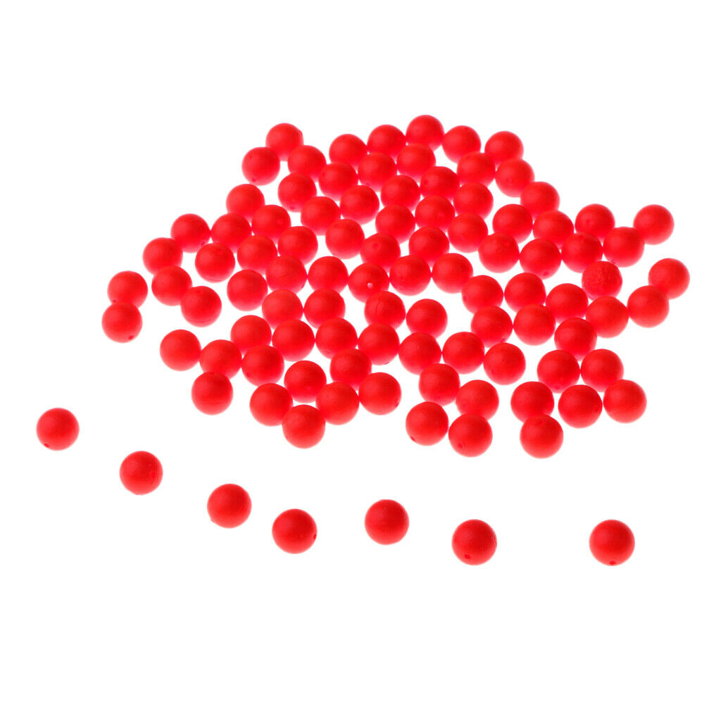 200x Foam Fishing Floating Bobbers Float Strike Indicators Tackle 2 Sizes