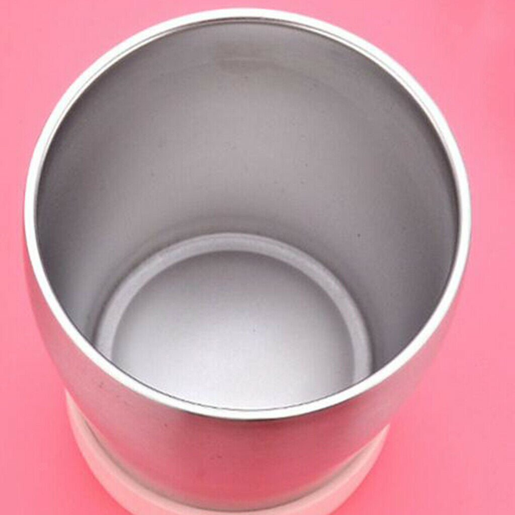 300 ML Stainless Steel Cup Outdoor Coffee Tea Juice Water Drinks Mug Pink