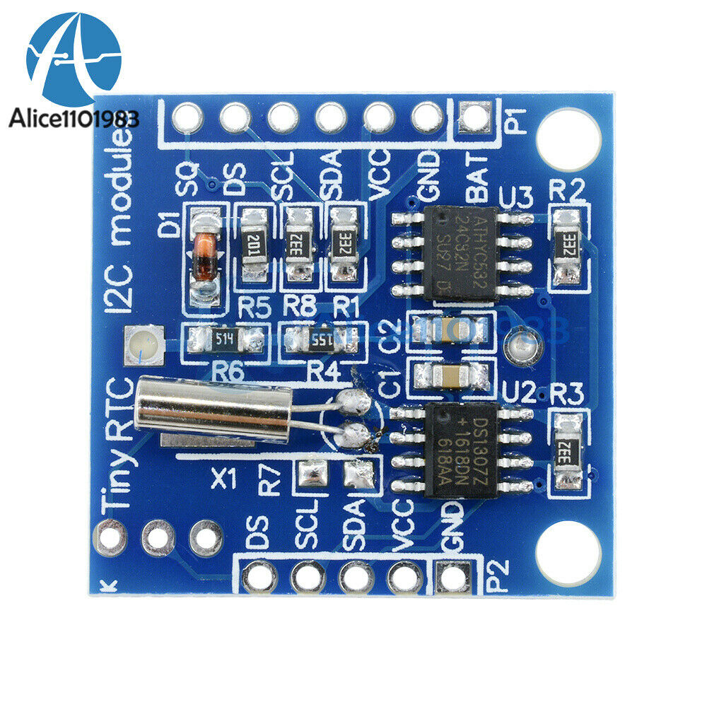 10PCS I2C RTC DS1307 AT24C32 Real Time Clock Module For Arduino AVR ARM PIC SMD