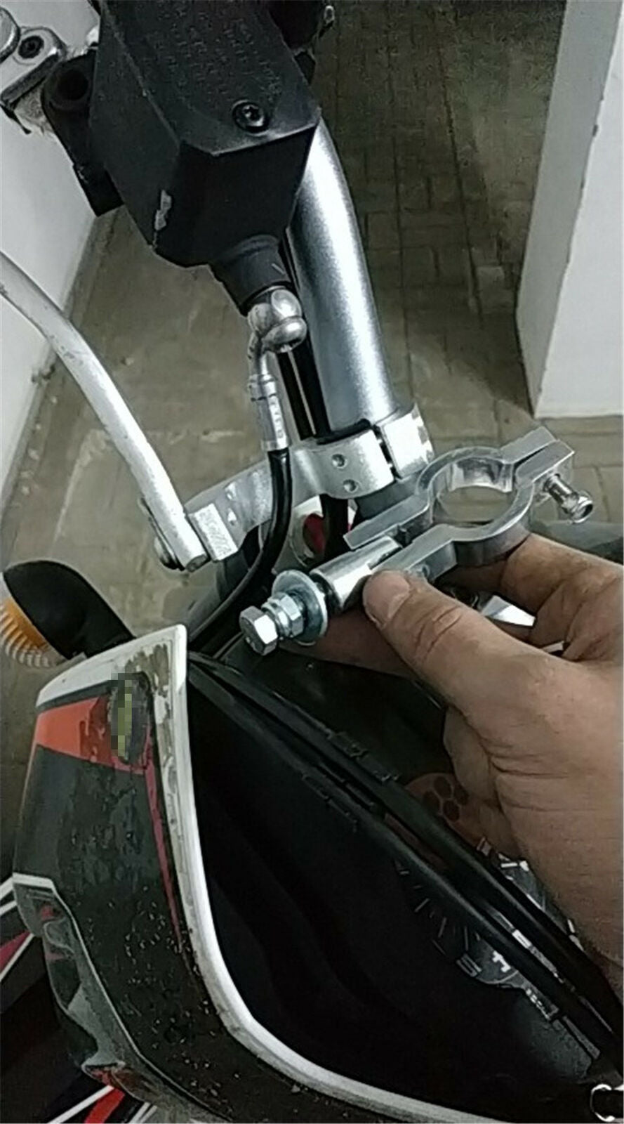 22mm/28mm Universal Motorcycle Handguard Bracket ClampsHand Guard Accessories