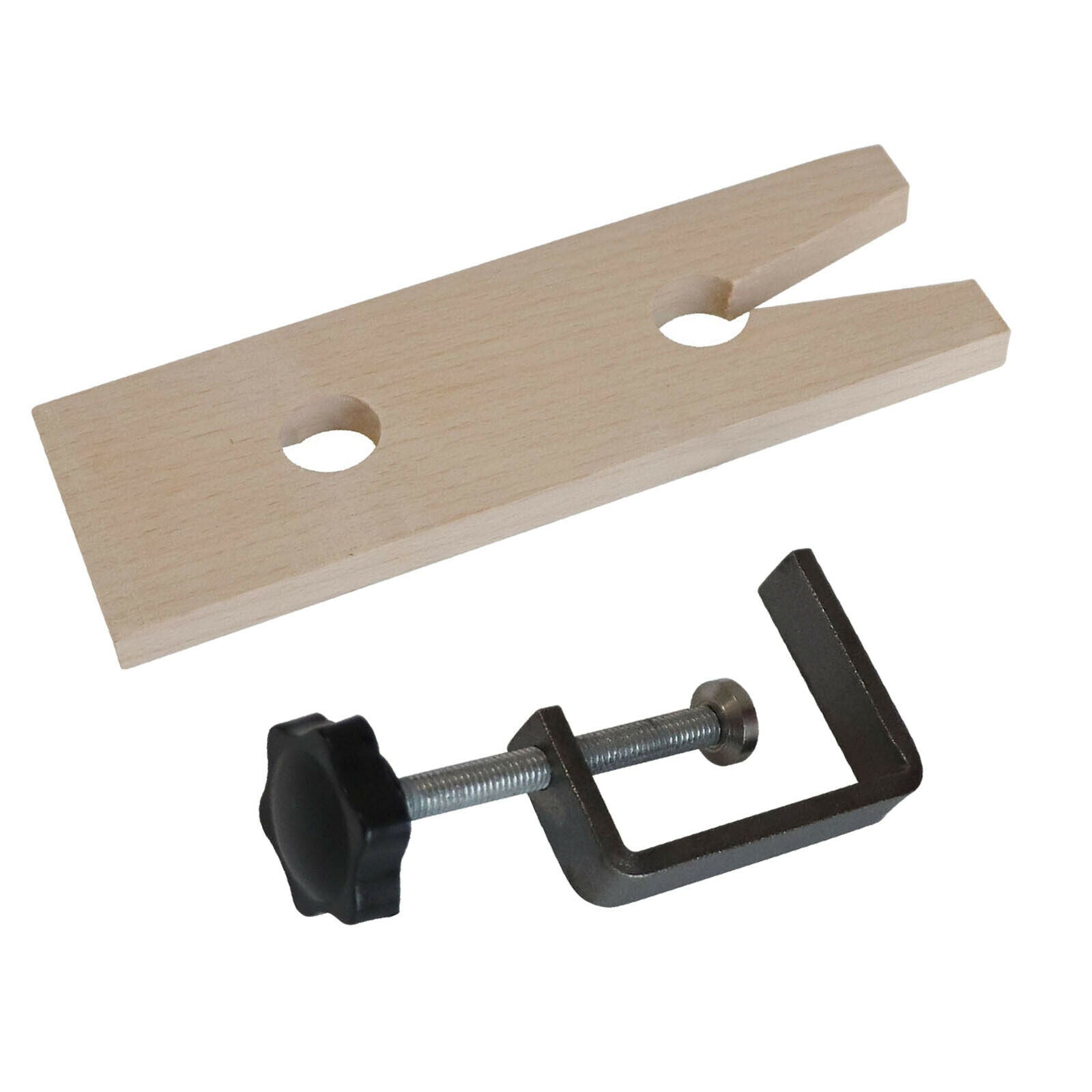 Bench Pin Clamp Jewelry Making Workbench V Clip Drilling Finishing Kits