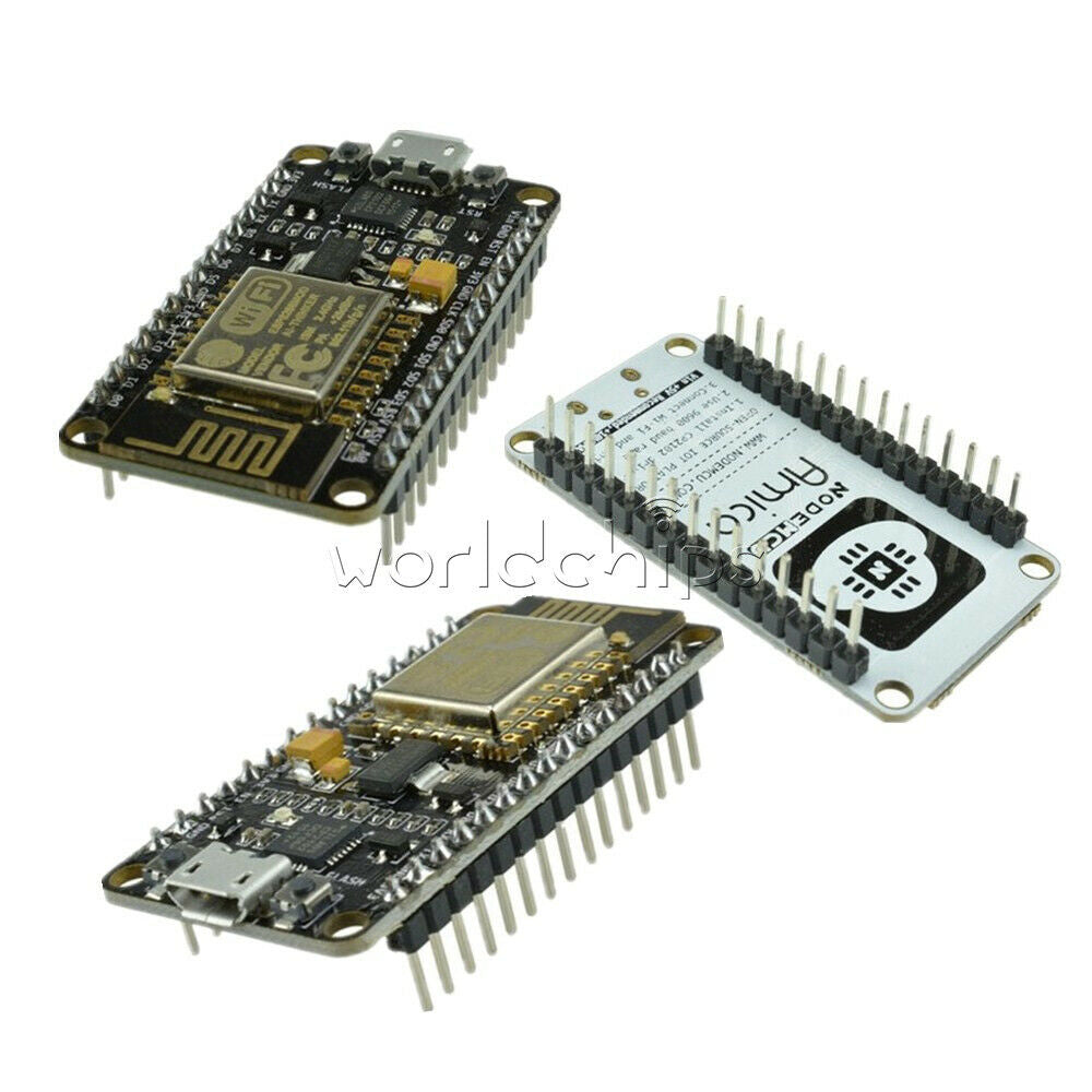 3PCS NodeMcu Lua IO Pin ESP-12E ESP8266 CP2102 WIFI Internet Development Board